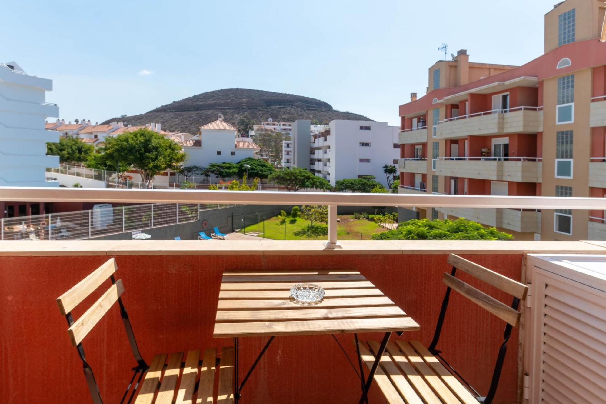 Comodo Y Tranquilo Alojamiento En El Complejo El Navegante Apartment Arona  Ngoại thất bức ảnh