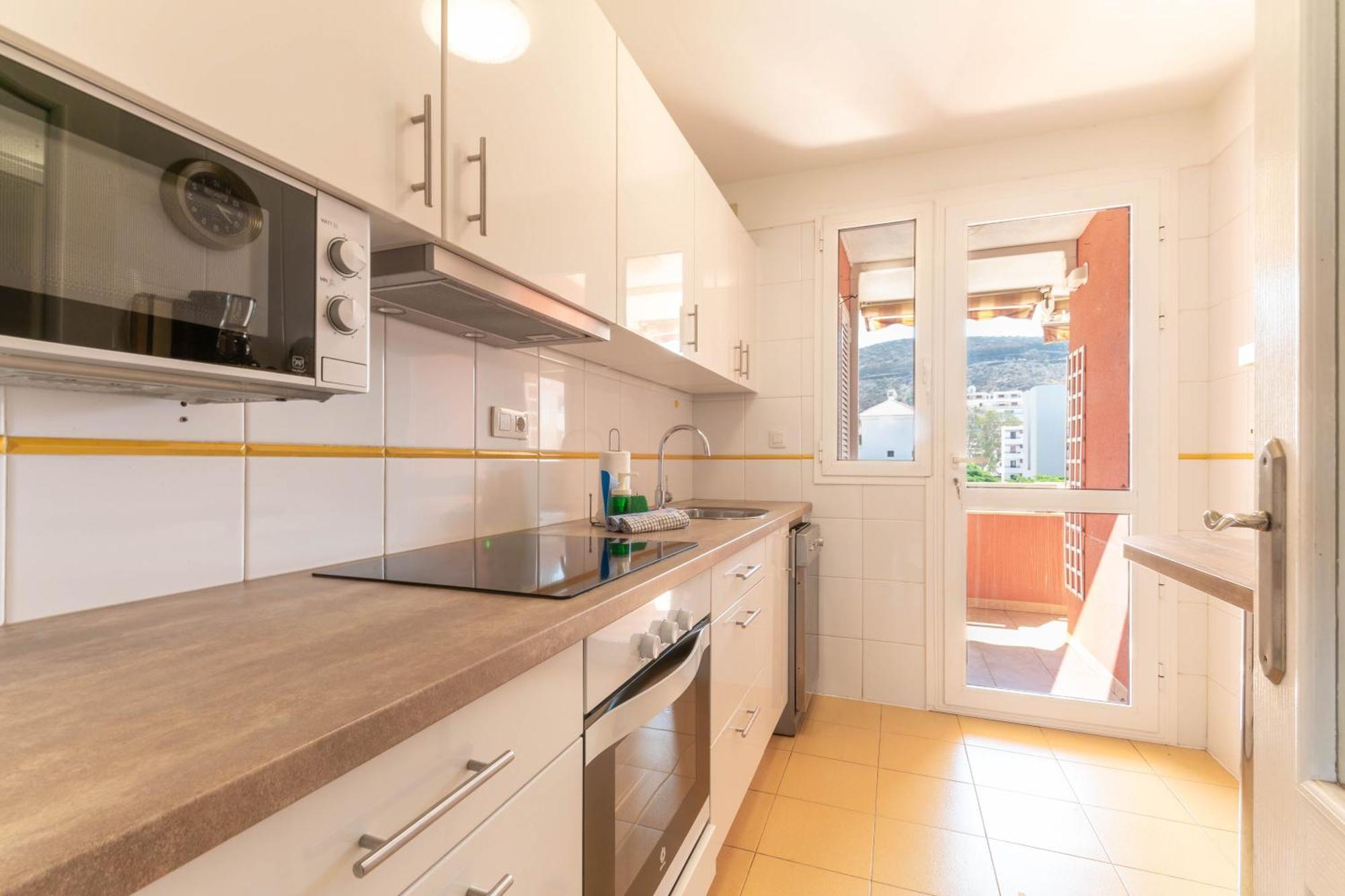 Comodo Y Tranquilo Alojamiento En El Complejo El Navegante Apartment Arona  Ngoại thất bức ảnh