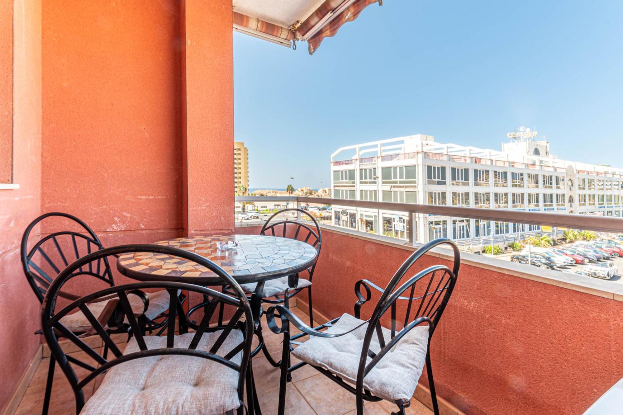 Comodo Y Tranquilo Alojamiento En El Complejo El Navegante Apartment Arona  Ngoại thất bức ảnh