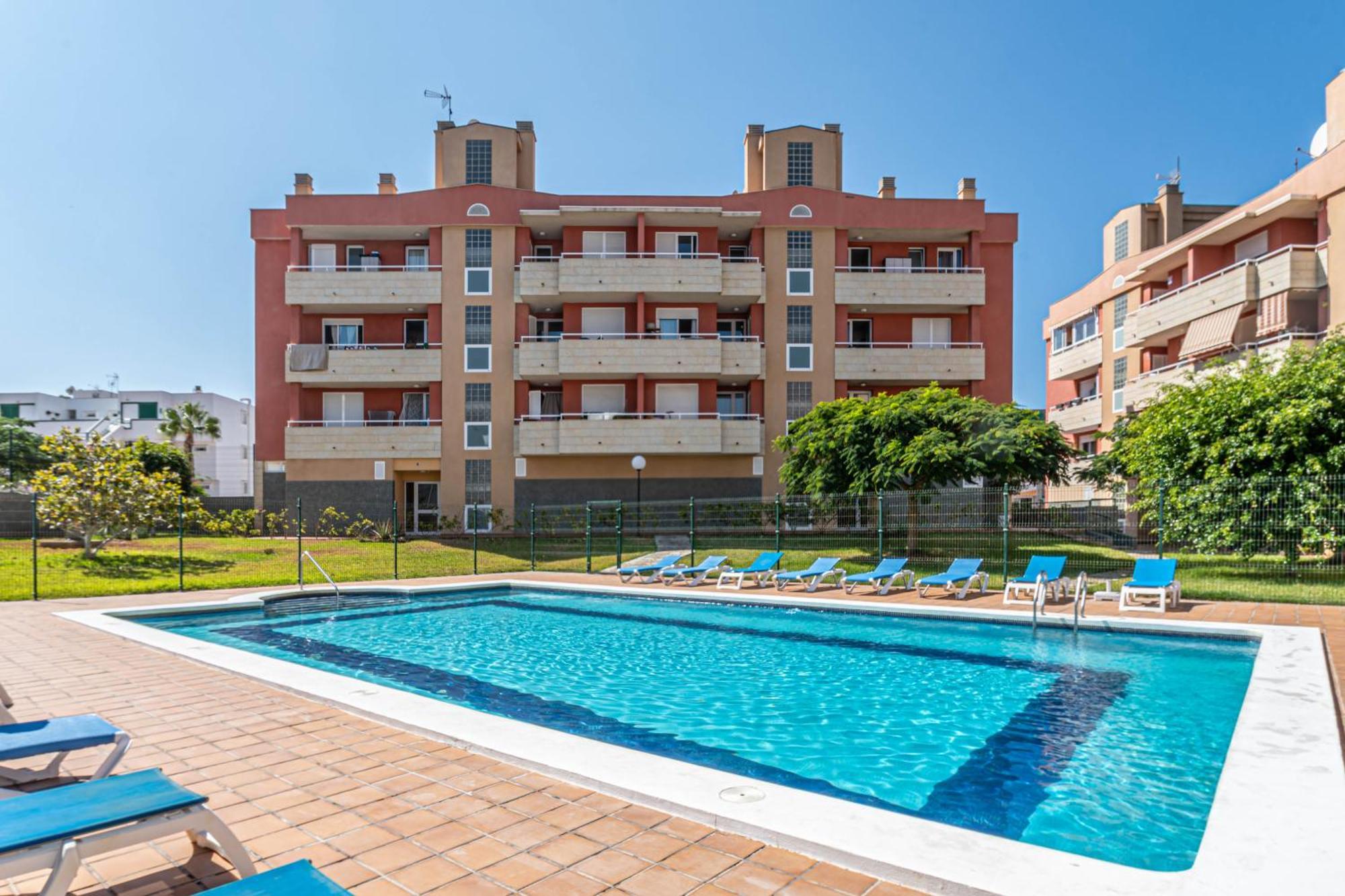 Comodo Y Tranquilo Alojamiento En El Complejo El Navegante Apartment Arona  Ngoại thất bức ảnh