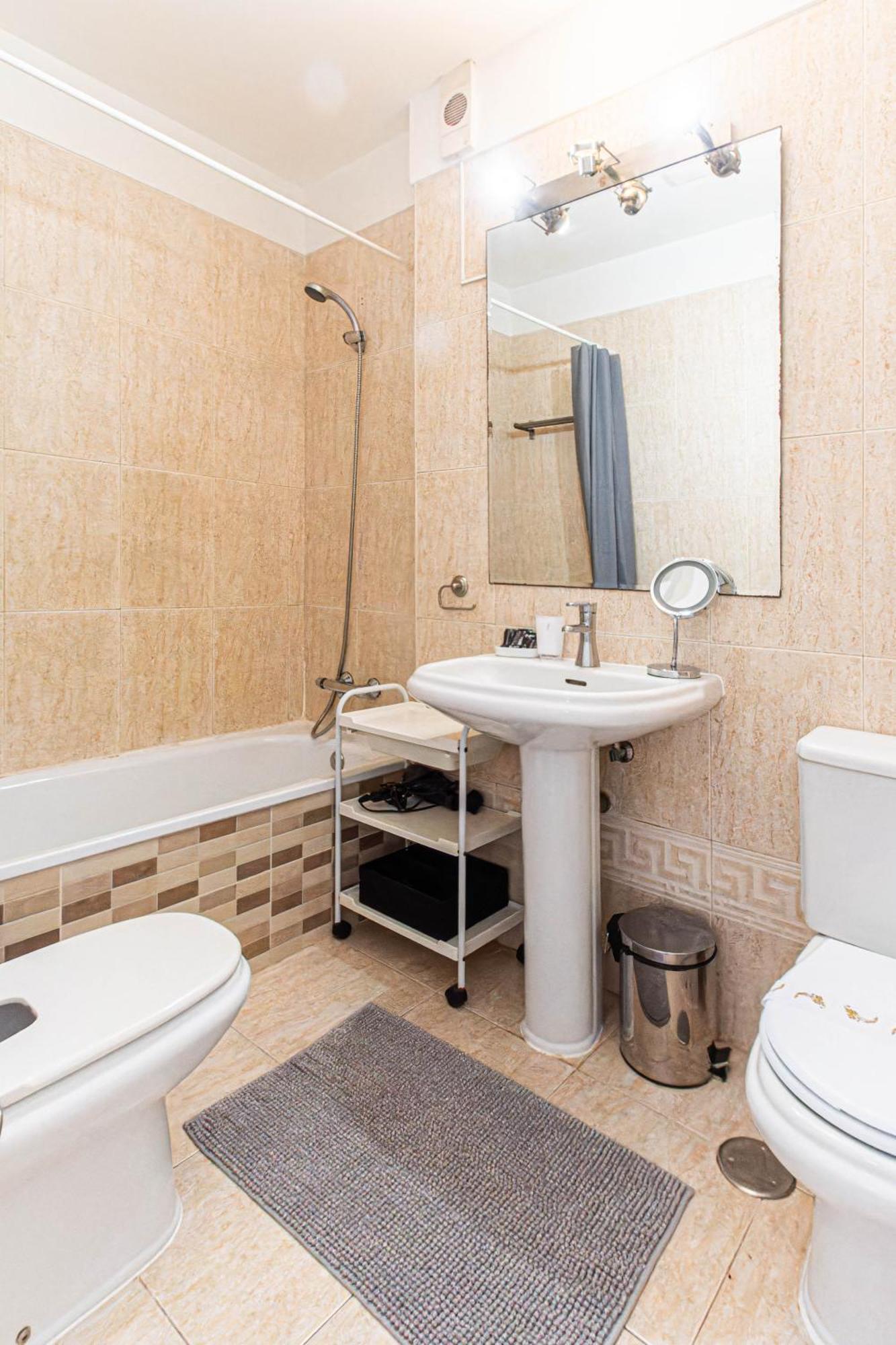 Comodo Y Tranquilo Alojamiento En El Complejo El Navegante Apartment Arona  Ngoại thất bức ảnh